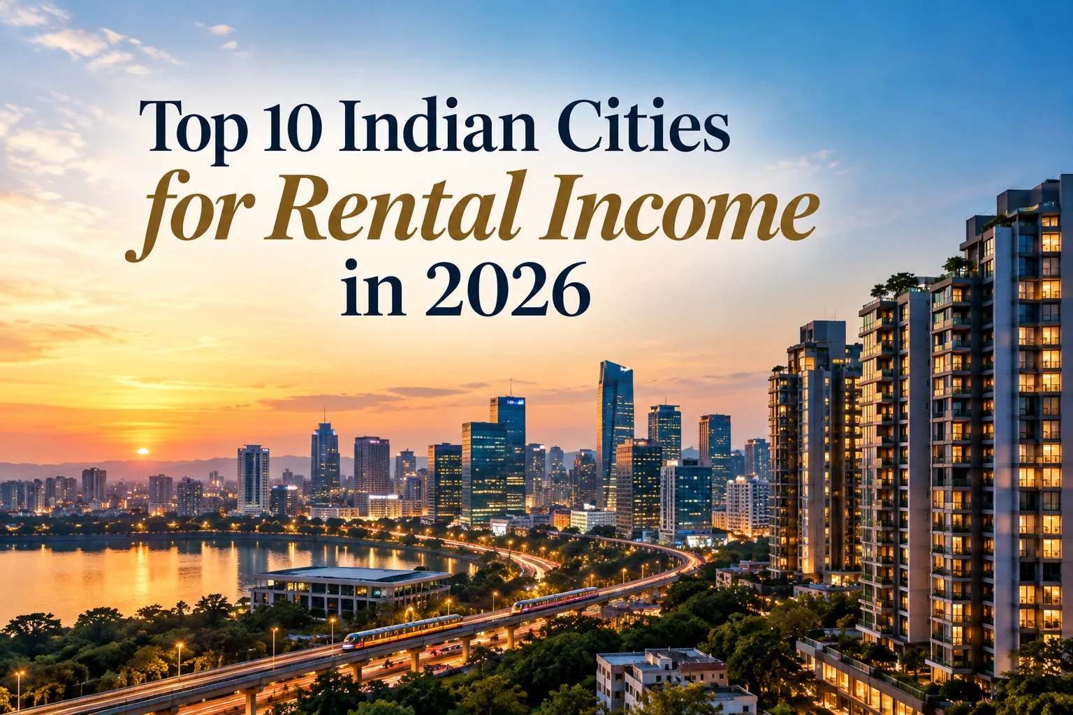 best cities for rental income in India
