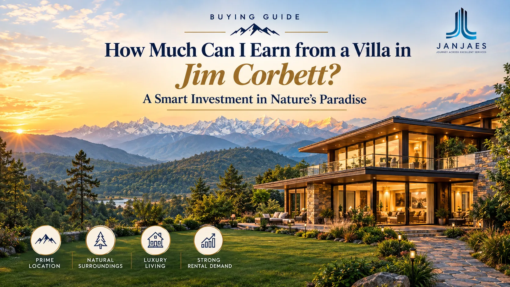 How Much Can I Earn from a Villa in Jim Corbett?