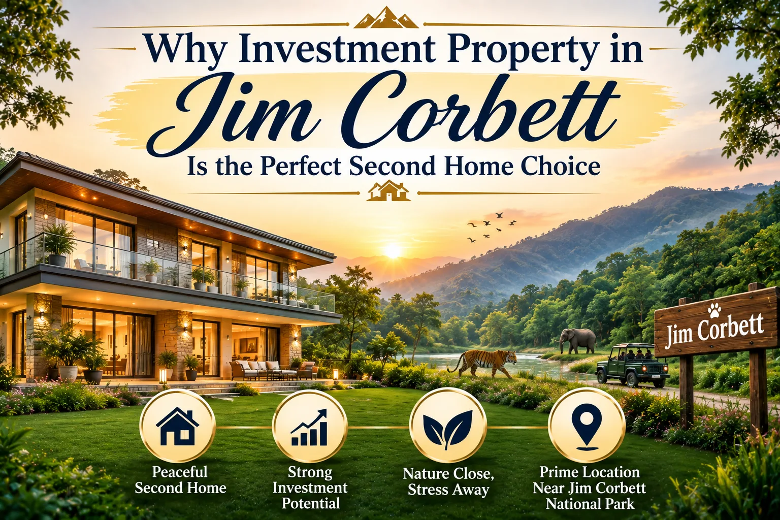 investment property in Jim Corbett