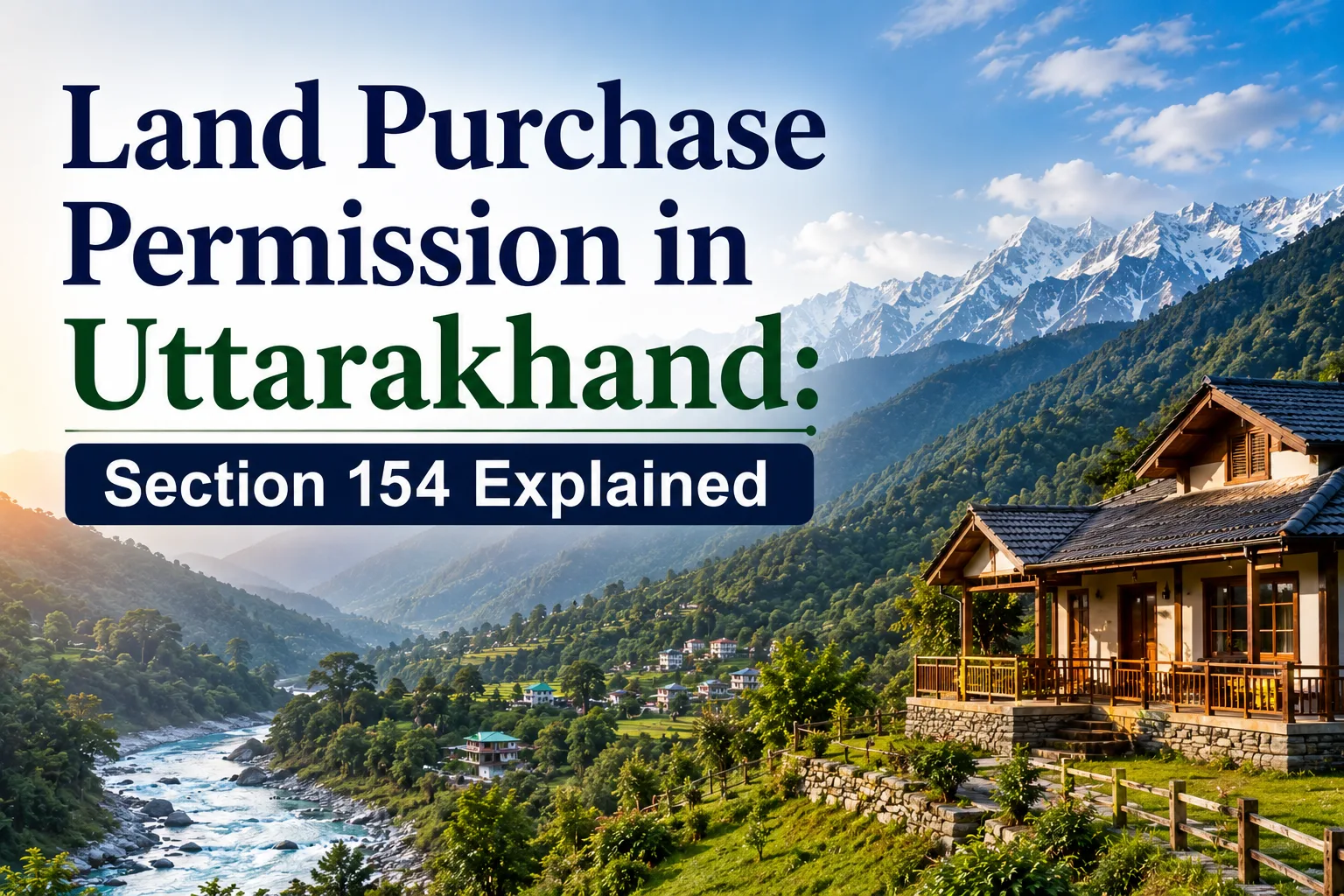 land purchase permission uttarakhand