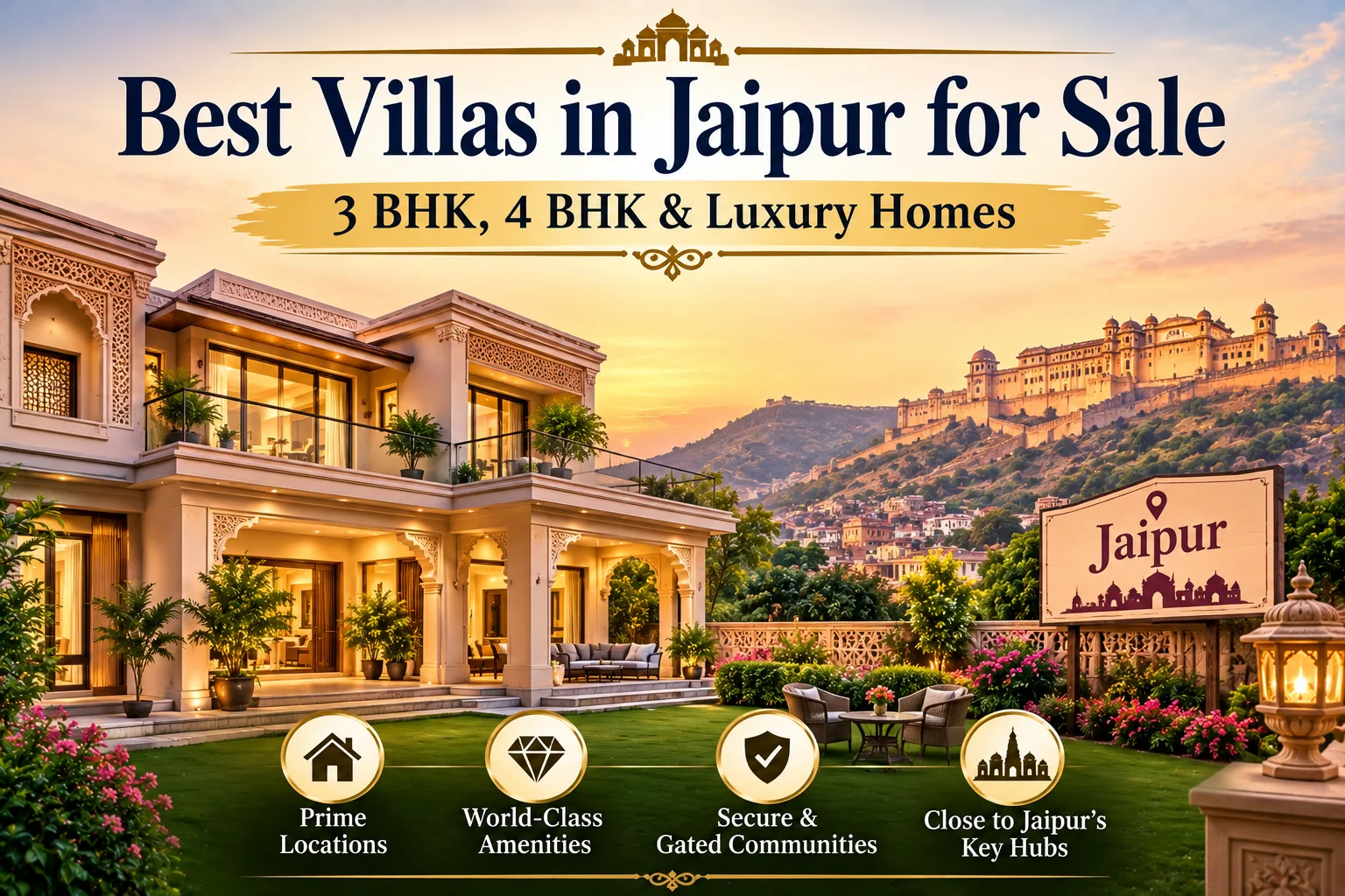 luxury villas in Jaipur for sale
