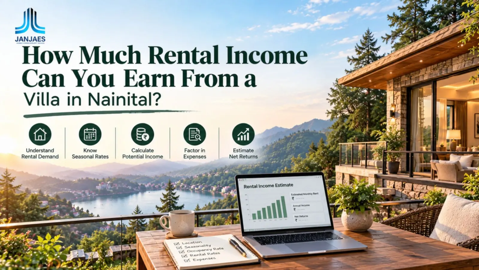 rental income from a villa in nainital