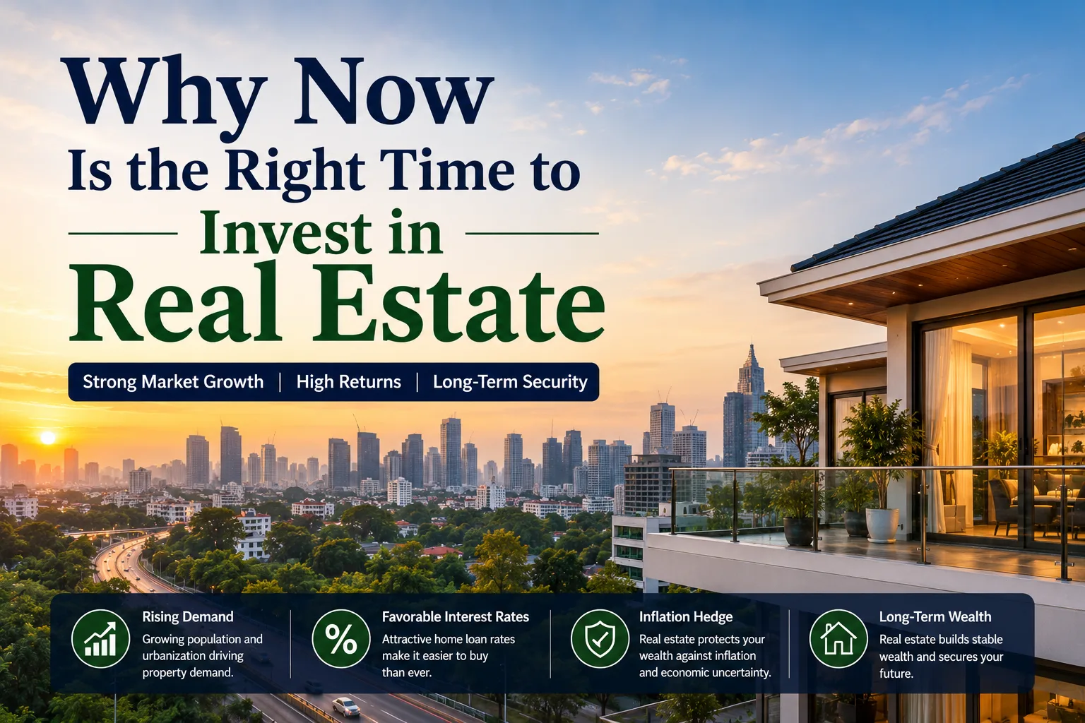 Why Now Is the Right Time to Invest in Real Estate
