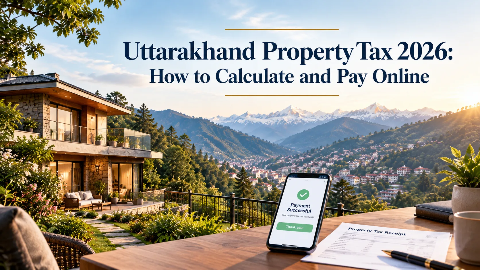 Uttarakhand Property Tax 2026 How to Calculate and Pay Online
