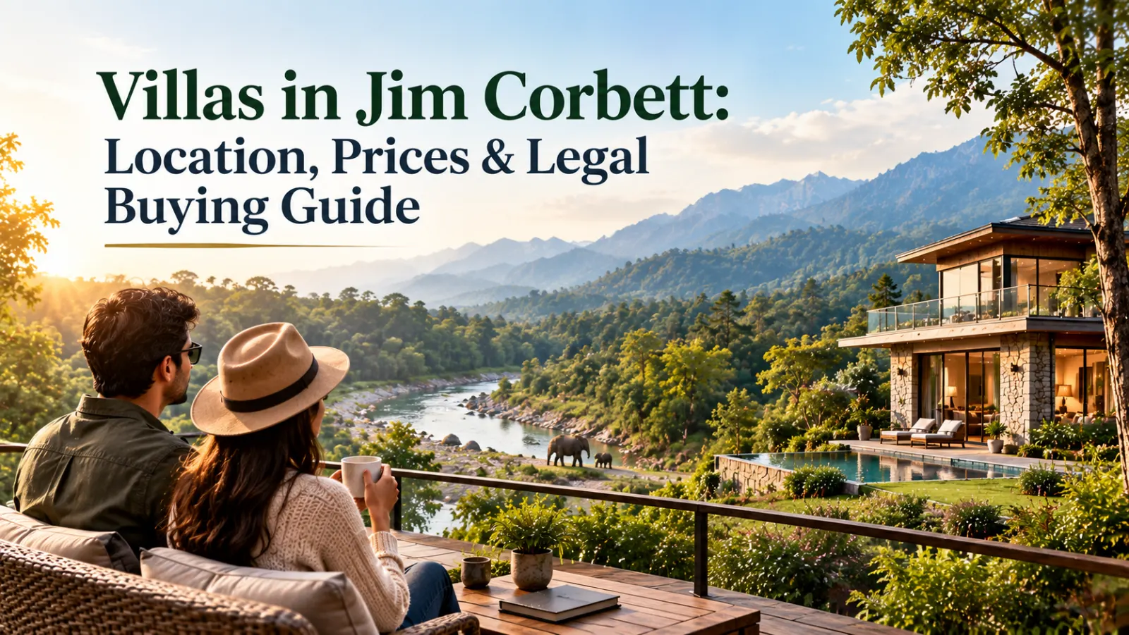 villa for sale in Jim Corbett